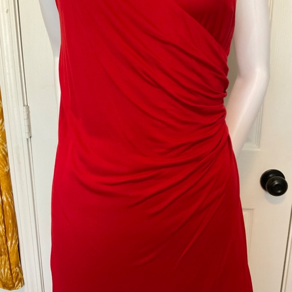 LRL Ruched Sheath Dress - Picture 4 of 9